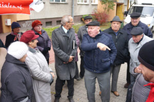 Kielce. Interwencja przy ulicy Sandomierskiej (2 listopada 2016 r.) / Krzysztof Bujnowicz / Radio Kielce