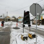 Piekoszowska - Malików. Budowa ronda (30 listopada 2016) / Wojciech Habdas / Radio Kielce