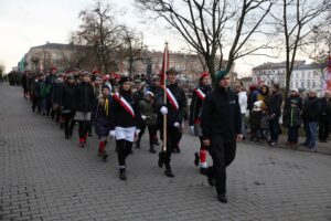 Kielce. Plac Wolności. Obchody Święta Niepodległości (11 listopada 2016 r.) / Piotr Michalski / Radio Kielce