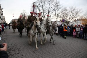 Kielce. Plac Wolności. Obchody Święta Niepodległości (11 listopada 2016 r.) / Piotr Michalski / Radio Kielce