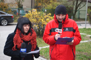 Kielce. Interwencja przy ulicy Sandomierskiej (2 listopada 2016 r.) / Krzysztof Bujnowicz / Radio Kielce