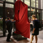 Kielce. Odsłonięcie pomnika dyrygenta przed Filharmonią Świętokrzyską (25 listopada 2016) / Piotr Michalski / Radio Kielce