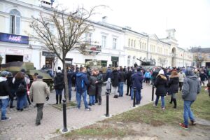 Kielce. Plac Wolności. Obchody Święta Niepodległości (11 listopada 2016 r.) / Piotr Michalski / Radio Kielce