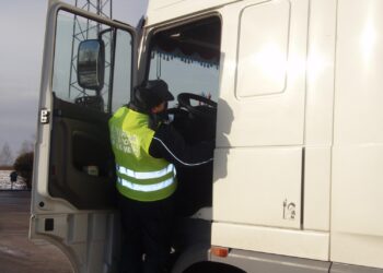 Akcja kontrolna Inspekcji Transportu Drogowego (29 listopada 2016) / Agata Wiśniowska / Inspekcja Transportu Drogowego
