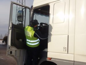 Akcja kontrolna Inspekcji Transportu Drogowego (29 listopada 2016) / Agata Wiśniowska / Inspekcja Transportu Drogowego
