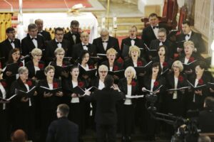 Masłów. Jubileusz chóru Masłowianie (27 listopada 2016) / Jarosław Kubalski / Radio Kielce