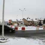 Piekoszowska - Jagiellońska. Budowa ronda (30 listopada 2016) / Wojciech Habdas / Radio Kielce