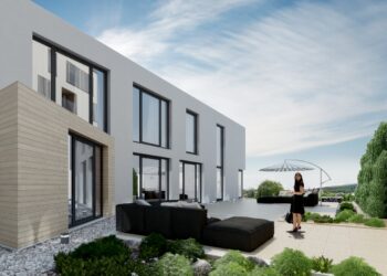 28.11.2016. Osiedle "Pod Wietrznią". Wizualizacja / fot. Condite