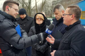 30.11.2016. Starachowice. Interwencja / Krzysztof Bujnowicz / Radio Kielce