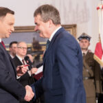 11.11.2016. Uroczystość wręczenia odznaczeń państwowych przez prezydenta RP Andrzeja Dudę osobom zasłużonym w służbie państwu i społeczeństwu / Andrzej Hrechorowicz / Kancelaria Prezydenta RP