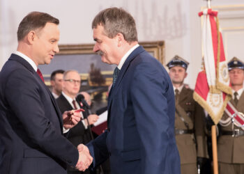 11.11.2016. Uroczystość wręczenia odznaczeń państwowych przez prezydenta RP Andrzeja Dudę osobom zasłużonym w służbie państwu i społeczeństwu / Andrzej Hrechorowicz / Kancelaria Prezydenta RP