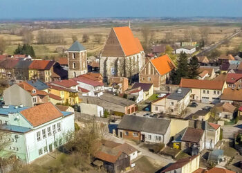 17.3.2016 Wiślica. Panorama. / Wojciech Habdas / Radio Kielce