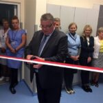 14.11.2016 Kielce. Otwarcie zmodernizowanej pracowni rezonansu magnetycznego w Wojewódzkim Szpitalu Zespolonym / Iwona Murawska / Radio Kielce
