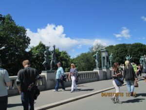 Norwegia. Oslo. Park Frogner / Anna Janicka / Radio Kielce