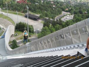 Norwegia. Oslo. skocznia narciarska Hollmenkollen / Anna Janicka / Radio Kielce