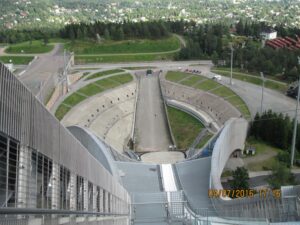 Norwegia. Oslo. skocznia narciarska Hollmenkollen / Anna Janicka / Radio Kielce