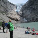 Norwegia. lodowiec Briksdal / Anna Janicka / Radio Kielce