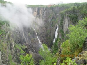 Norwegia. wodospad Voringsfossen / Anna Janicka / Radio Kielce