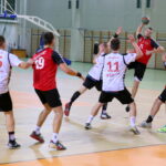 14.11.2016. II liga piłkarzy ręcznych: AZS UJK Kielce - AZS Politechnika Świętokrzyska / Maciej Makuła / Radio Kielce