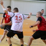 14.11.2016. II liga piłkarzy ręcznych: AZS UJK Kielce - AZS Politechnika Świętokrzyska / Maciej Makuła / Radio Kielce