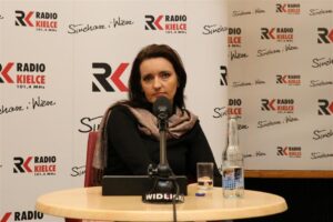 20.11.2016 Studio Polityczne Radia Kielce. Marzena Okła-Drewnowicz - Platforma Obywatelska / Karol Żak / Radio Kielce