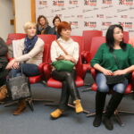 24.11.2016. Grupa dziennikarzy z Obwodu Winnickiego na Ukrainie odwiedziła  siedzibę Radia Kielce / Kamil Król / Radio Kielce