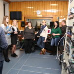 24.11.2016. Grupa dziennikarzy z Obwodu Winnickiego na Ukrainie odwiedziła  siedzibę Radia Kielce / Kamil Król / Radio Kielce