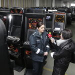 09.11.2016 Kielce. Magazyny Służby Celnej przy ulicy Rolnej. Zarekwirowane nielegalne automaty do gier. / Jarosław Kubalski / Radio Kielce