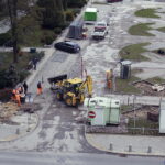 02.11.2016 Kielce. Parking przy Urzędzie wojewódzkim. Remont. / Jarosław Kubalski / Radio Kielce