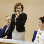 07.11.2016 Kielce. Konferencja w Urzędzie Wojewódzkim, podsumowująca program Ministerstwa Sportu i Turystyki "Klub". Wojewoda Agata Wojtyszek. / Jarosław Kubalski / Radio Kielce