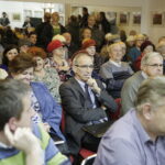 09.11.2016 Kielce. Spotkanie mieszkańców KSM w klubie Miniatura. Protest przeciwko budowie nowego bloku. / Jarosław Kubalski / Radio Kielce