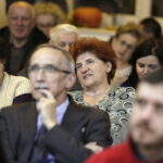 09.11.2016 Kielce. Spotkanie mieszkańców KSM w klubie Miniatura. Protest przeciwko budowie nowego bloku. / Jarosław Kubalski / Radio Kielce