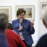 09.11.2016 Kielce. Spotkanie mieszkańców KSM w klubie Miniatura. Protest przeciwko budowie nowego bloku. / Jarosław Kubalski / Radio Kielce