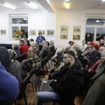 09.11.2016 Kielce. Spotkanie mieszkańców KSM w klubie Miniatura. Protest przeciwko budowie nowego bloku. / Jarosław Kubalski / Radio Kielce