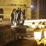 11.11.2016. Skopje. Wieczorny spacer po stolicy Macedonii. / Jarosław Kubalski / Radio Kielce