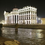 11.11.2016. Skopje. Wieczorny spacer po stolicy Macedonii. / Jarosław Kubalski / Radio Kielce