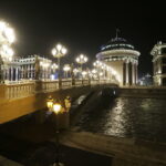 11.11.2016. Skopje. Wieczorny spacer po stolicy Macedonii. / Jarosław Kubalski / Radio Kielce