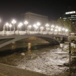 11.11.2016. Skopje. Wieczorny spacer po stolicy Macedonii. / Jarosław Kubalski / Radio Kielce