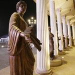 11.11.2016. Skopje. Wieczorny spacer po stolicy Macedonii. / Jarosław Kubalski / Radio Kielce