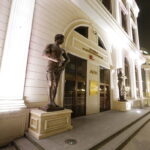 11.11.2016. Skopje. Wieczorny spacer po stolicy Macedonii. / Jarosław Kubalski / Radio Kielce