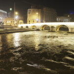 11.11.2016. Skopje. Wieczorny spacer po stolicy Macedonii. / Jarosław Kubalski / Radio Kielce