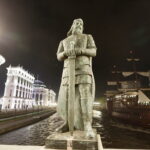 11.11.2016. Skopje. Wieczorny spacer po stolicy Macedonii. / Jarosław Kubalski / Radio Kielce