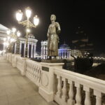 11.11.2016. Skopje. Wieczorny spacer po stolicy Macedonii. / Jarosław Kubalski / Radio Kielce