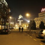 11.11.2016. Skopje. Wieczorny spacer po stolicy Macedonii. / Jarosław Kubalski / Radio Kielce