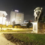 11.11.2016. Skopje. Wieczorny spacer po stolicy Macedonii. / Jarosław Kubalski / Radio Kielce