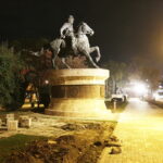 11.11.2016. Skopje. Wieczorny spacer po stolicy Macedonii. / Jarosław Kubalski / Radio Kielce