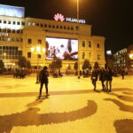 11.11.2016. Skopje. Wieczorny spacer po stolicy Macedonii. / Jarosław Kubalski / Radio Kielce