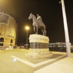 11.11.2016. Skopje. Wieczorny spacer po stolicy Macedonii. / Jarosław Kubalski / Radio Kielce