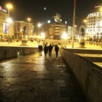 11.11.2016. Skopje. Wieczorny spacer po stolicy Macedonii. / Jarosław Kubalski / Radio Kielce