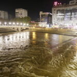 11.11.2016. Skopje. Wieczorny spacer po stolicy Macedonii. / Jarosław Kubalski / Radio Kielce